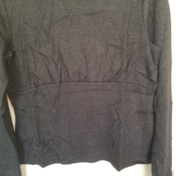 BANANA REPUBLIC KNIT LUREX TOP - Picture 10 of 15
